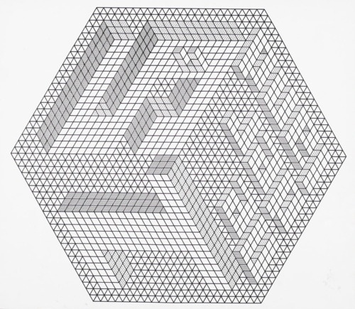soggetti smarriti #black #white #geometric #labyrinth