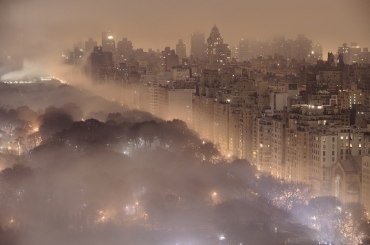 All sizes | New York at Night | Flickr - Photo Sharing! #fog #night #photography #york #new