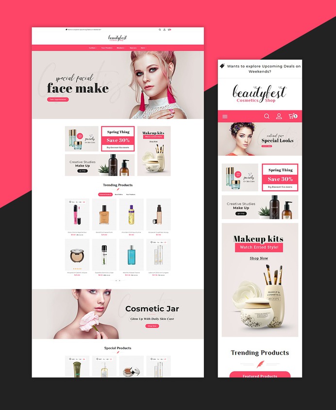 #BeautyFest - #Beauty #Cosmetics - #Prestashop #Responsive #Theme #eCommerce #Website #Design #Template