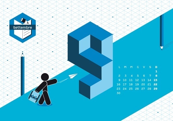 Calendario Algoritmo 2013 by o-zone , via Behance #vectors #illustration #vector #illustrated