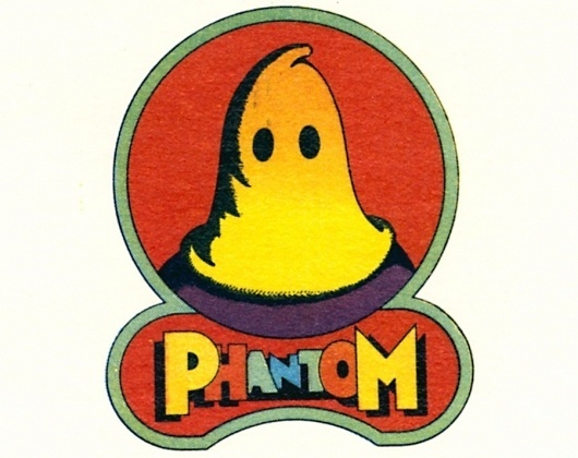 All sizes | Milton Glaser: Phantom Records (detail from envelope) | Flickr - Photo Sharing! #phantom #comic #record #illustration #company #logo