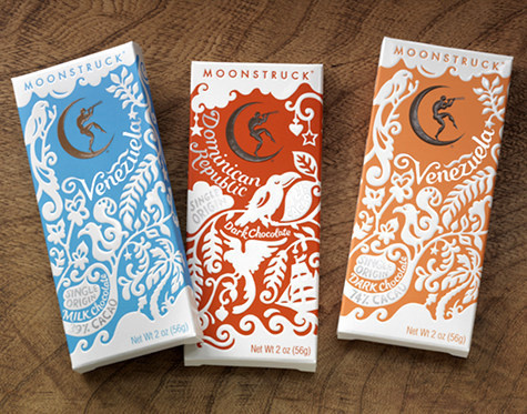Packaging example #585: Design*Sponge » Blog Archive » moonstruck chocolate packaging #packaging #chocolate