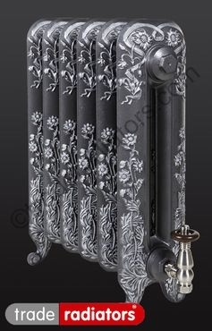 Contemporty Victorian style stainless steel radiator
