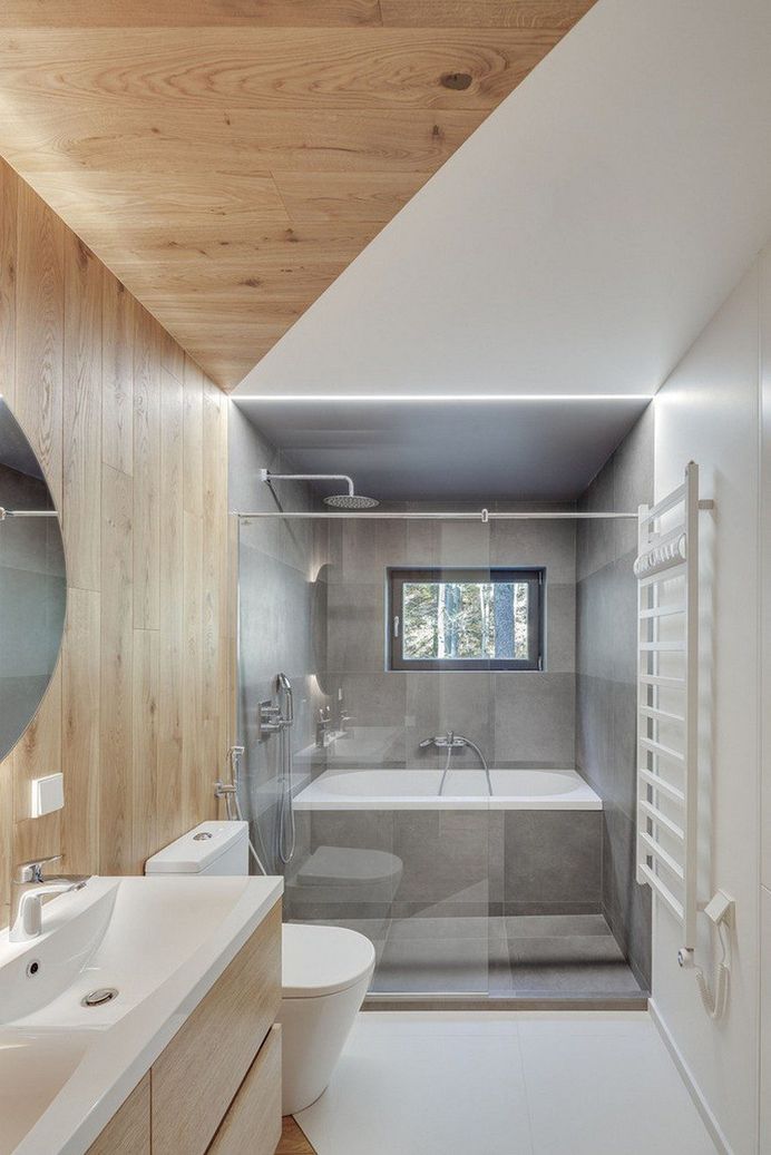 Monochromatic House in Vilnius: The Greywall 11
