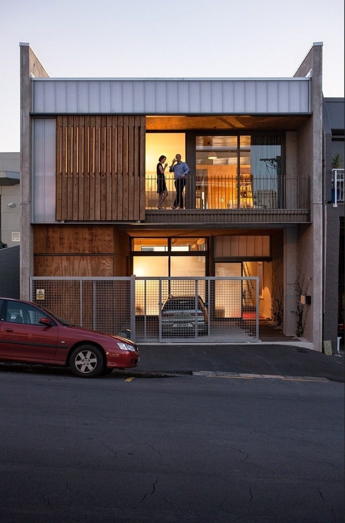 Industrial-Style House in Auckland Exhibiting a Clean and Elegant Design 16
