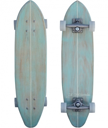 SALT SURF — DL Brushed Seafoam #skateboard #salt