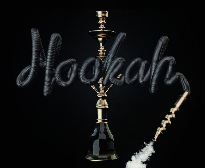 Hubbly/Hookah Typography on Behance
