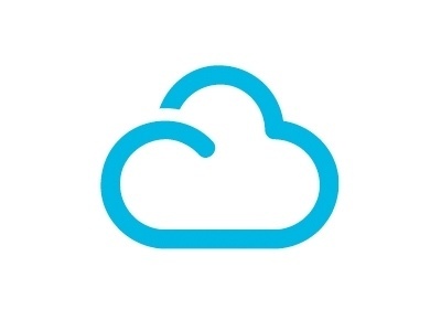 Dribbble - Cloud by javi medialdea #logo #cloud