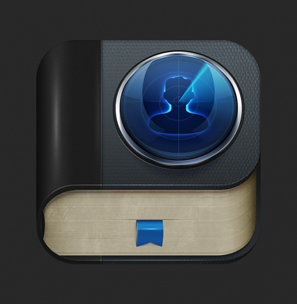 Dribbble - 2.jpg by Biff Tenon #icon #icons #book #app #ios