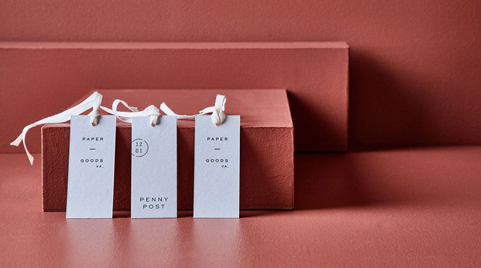Penny Post Branding - Mindsparkle Mag Stitch Design Co. designed the branding for Penny Post – a sophisticated yet tongue-in-cheek boutique specializing in fine paper goods. #logo #packaging #identity #branding #design #color #photography #graphic #design #gallery #blog #project #mindsparkle #mag #beautiful #portfolio #designer