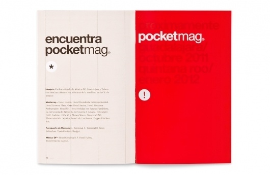 Face. Works. / Pocketmag. #print #design #typography