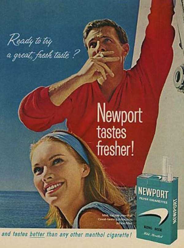 Image result for vintage cigarette ads