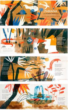 Mar Hernández illustrates Fabiana - Anna Goodson Illustration Agency