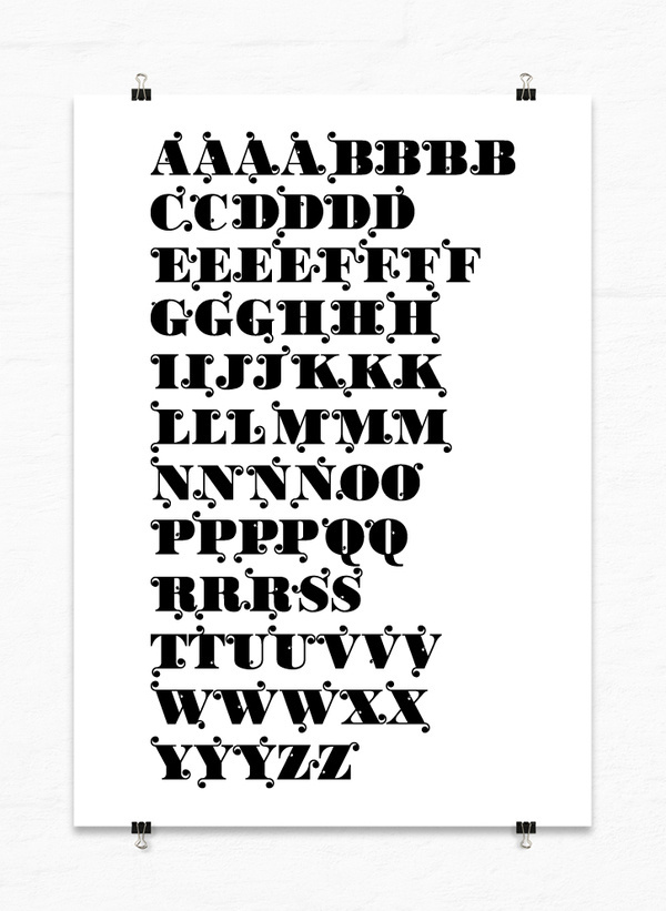 Vera Type #type #vera #poster #typography