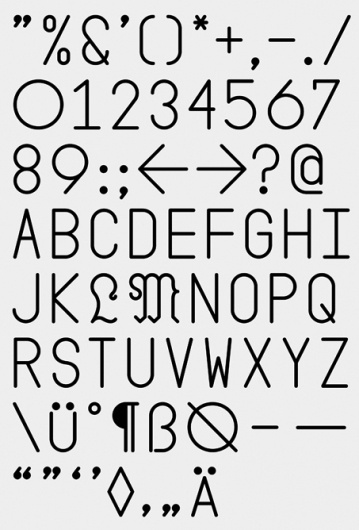 XIX I MMXI #walter #font #karl #typography #design #warton #nawro