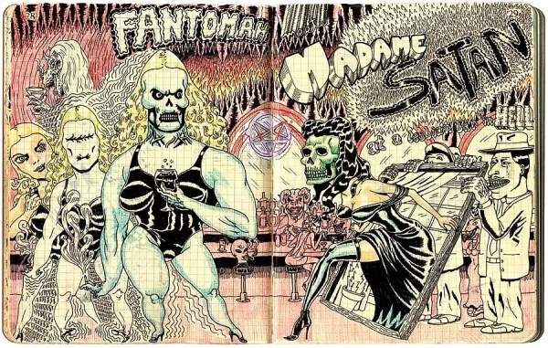 The Sketchbook Portfolio : Benjamin Marra #undergroun #benjamin #comic #marra #illustration