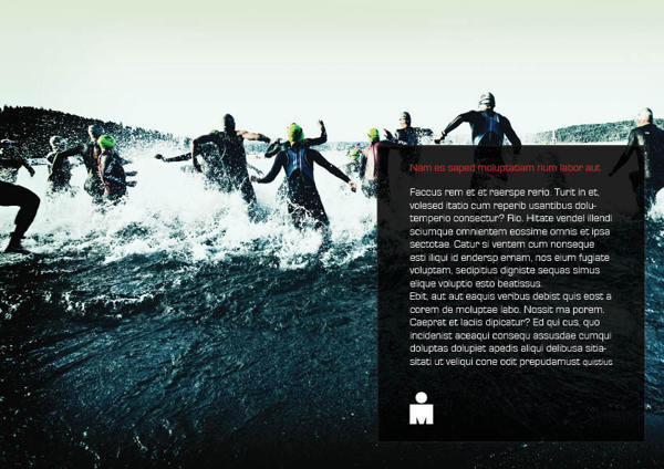 IRONMAN | Sales Deck #deck #sales #design #triathlon #corporate #identity #layout #ironman