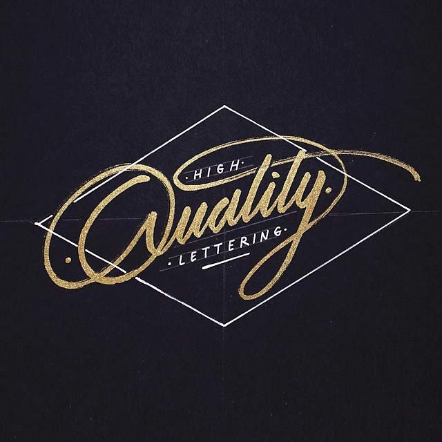 Calligraphy Alphabet