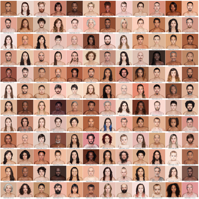 HUMANÆ - WORK IN PROGRESS Humanæ is a "work in progress" by the Brazilian Angélica Dass, who intends to deploy a chromatic range