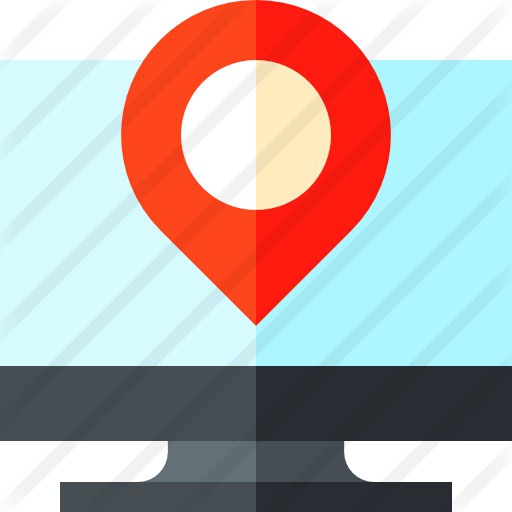 See more icon inspiration related to maps and location, ui, placeholder, desktop, geography, position, electronics, orientation, screen, map, location, gps, travel, monitor and computer on Flaticon.