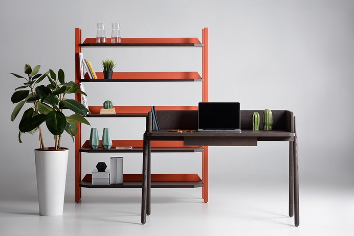 Ash Desk Furniture Design - Mindsparkle Mag Pavel Vetrov & Zegen Furniture designed Ash – a modern workplace, inspired by a visit to libraries, when it becomes necessary to stay in solitude. #interior #furniture #identity #branding #design #color #photography #graphic #design #gallery #blog #project #mindsparkle #mag #beautiful #portfolio #designer