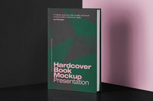 Psd Book Mockup Hardcover 2