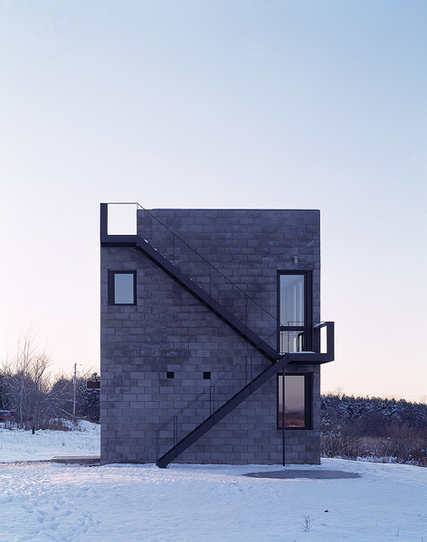 Cube house, Ithaca NY 2000
