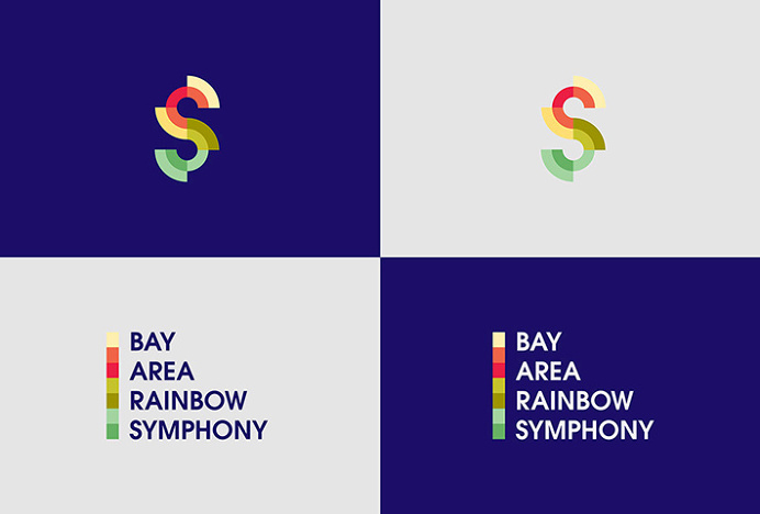 Bay Area Rainbow Simphony by Micael Butial #graphic design #print