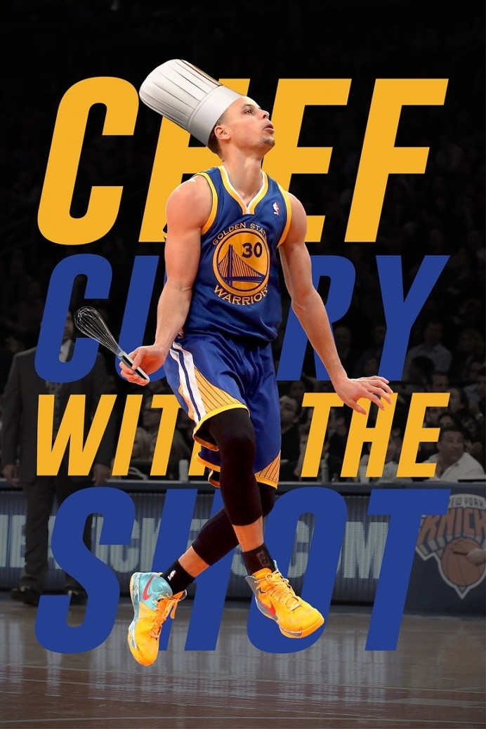 Steph Chef Curry Edit by Gilbert Thole