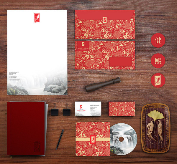 Traditional China Medicine | Authentic China Identity on the Behance Network #red