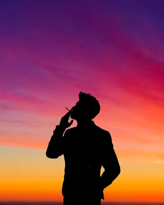 Astounding Silhouettes Portrait Photography by Ahmed Nishaath