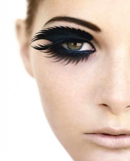 Sara Lindholm #fashion #portrait #feathers