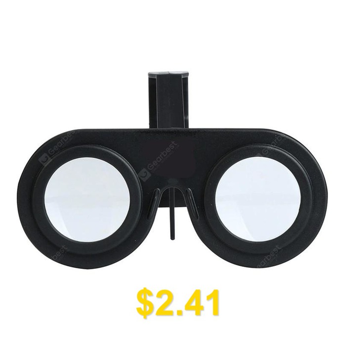 Mini #Virtual #Reality #Folding #VR #3D #Glasses #for #Smartphone #- #BLACK