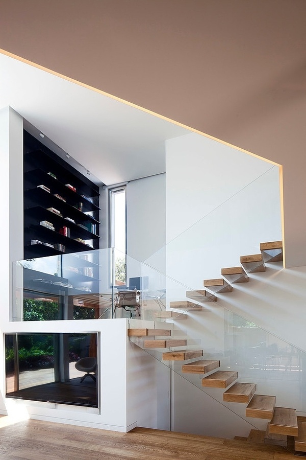 Villa AMT by Gerstner | Architects Corner #design #modern #architecture #stairs