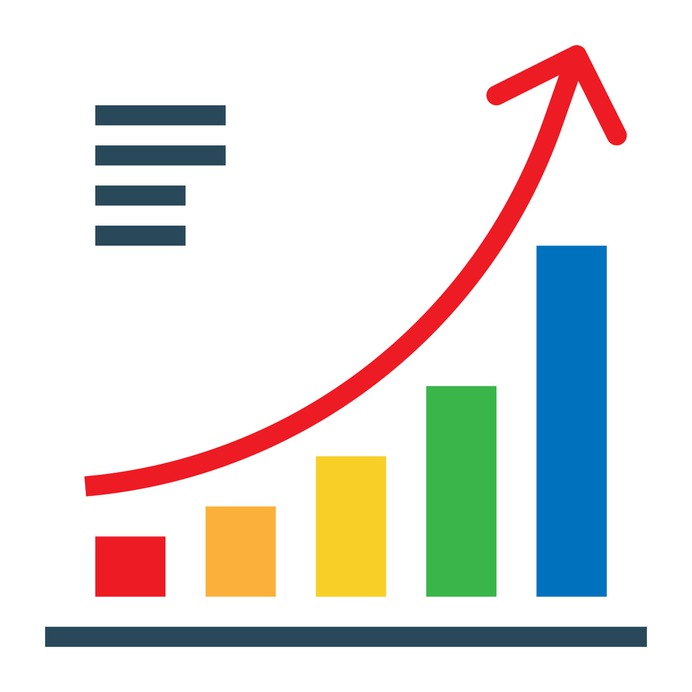 See more icon inspiration related to report, growth, graphic, arrow, diagram, statistics, bar chart, benefits, business, stats, graphics, line graph, comparative and business and finance on Flaticon.