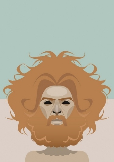 Jodorowsky | Flickr - Photo Sharing! #man #illustration #face #beard