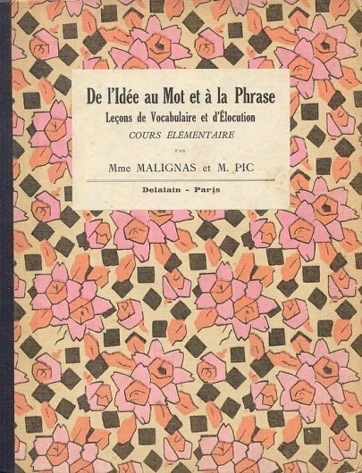 bri just likes this. maybe even love. / Words & Eggs - Posts - Vintage French Educational BookÂ Covers #design #graphic #book #cover #vintage