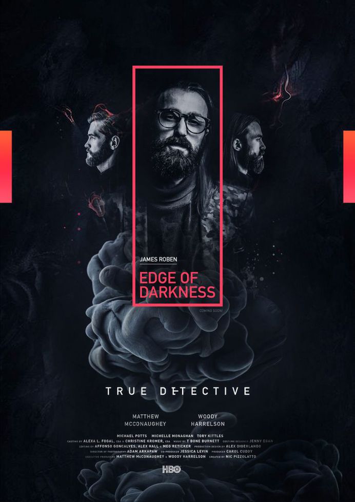 EDGE OF DARKNESS POSTER DESIGN