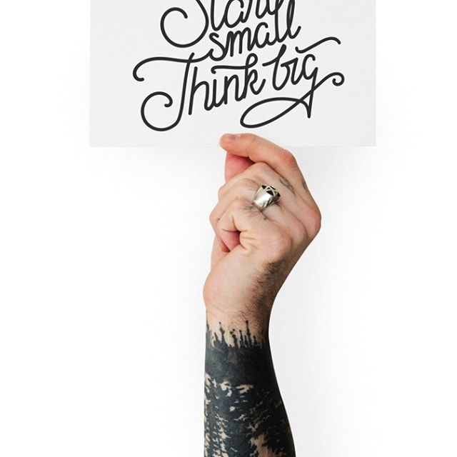 Nothing much to say. Be inspired by Rawpixel.com #start #startup #think #big #business #realimage #social #branding #socialmedia #sales #