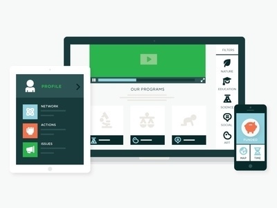 Microsite for Community Symbolset #illustration #icons #microsite