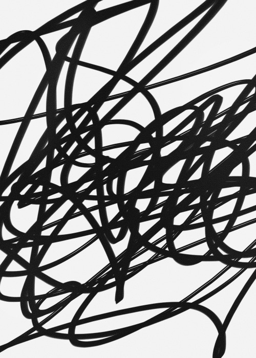 #illustrated #jameszanoni #blackandwhite #brushstroke #scribble #graphic