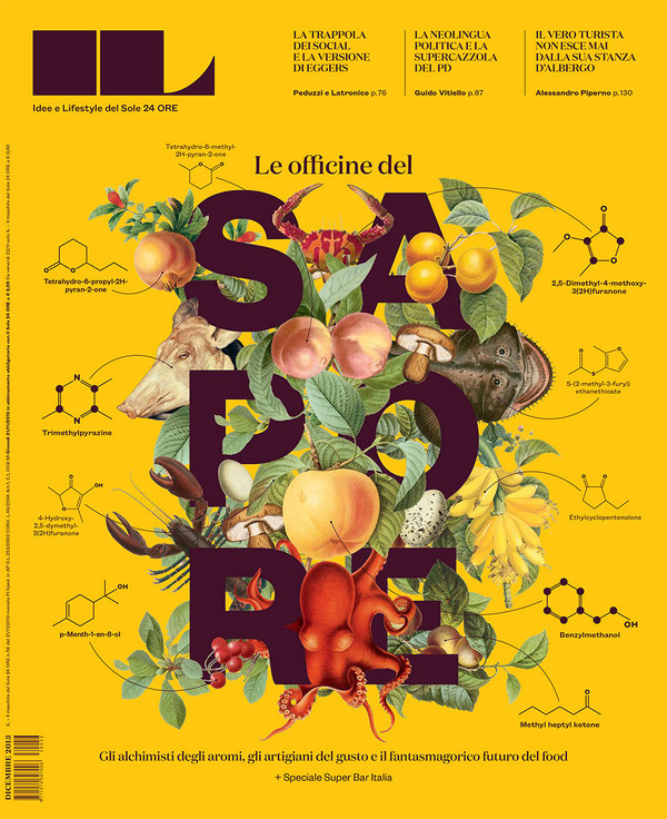 IL Sole 24 Ore #food #illustration #covr #type #magazine