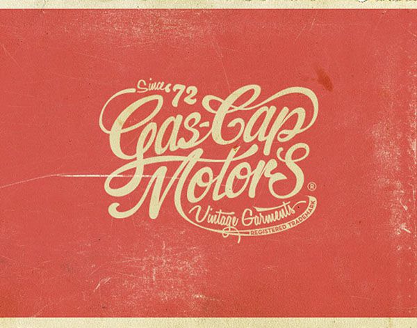 Gas Cap Motor's Branding on Behance by alexramonmas studio www.alexramonmas.com