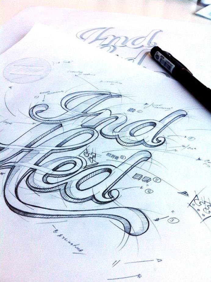 IndHED Premium Craft Beer. Designed by Industria, Denver, Colorado & Porto Alegre, Brazil. #typography #hand lettering #type
