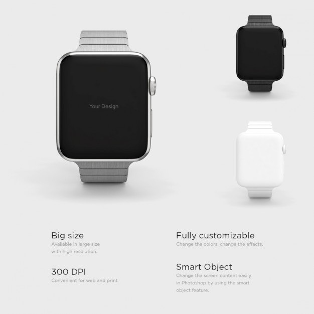 Smartwatch presentation Free Psd. See more inspiration related to Mockup, Template, Presentation, Mock up, Watch, Smart, Mockups, Up, Editable, Realistic, Custom, Mock ups, Mock, Customize, Ups and Customizable on Freepik.