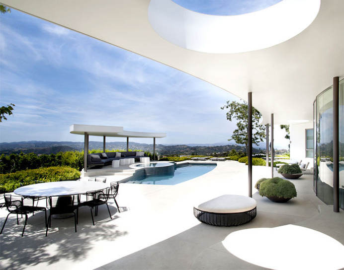 Beverly Hills Situated House Project by Dennis Gibbens Architects - #architecture, #house, #housedesign, #outdoor