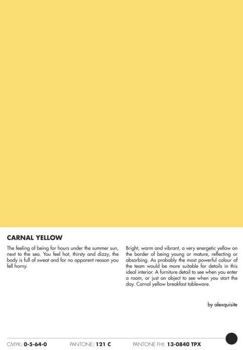 carnal yellow