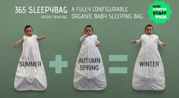 This sleeping bag offers safety and comfort for your baby while being an economical and environmentally-friendly choice. #design #product #p