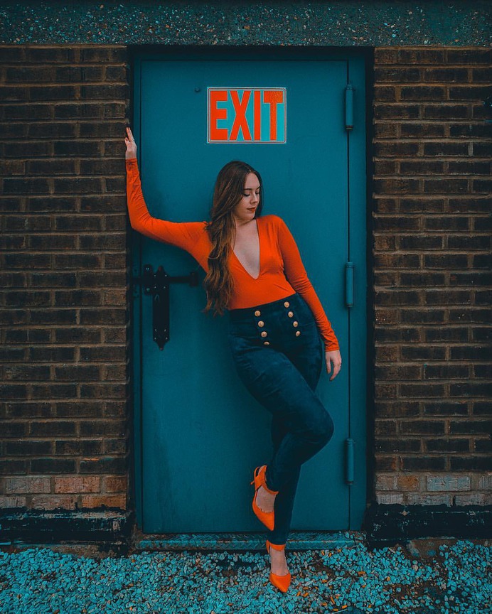 Moody Street Style Portrait Photography by Jaime Penzellna