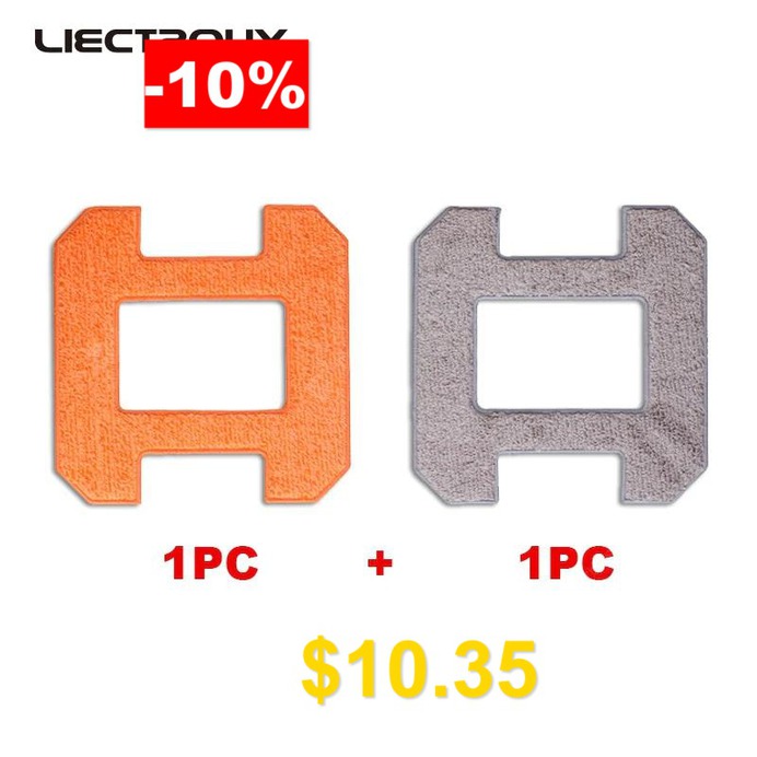 X6 #LIECTROUX #Fiber #Mopping #Cloths #for #Liectroux #Window #Cleaner #Robot